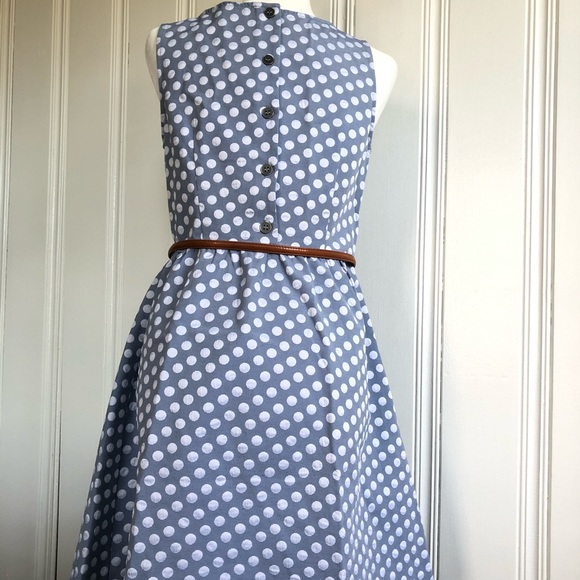 The limited Light blue polka dot dress - Picture 2 of 8